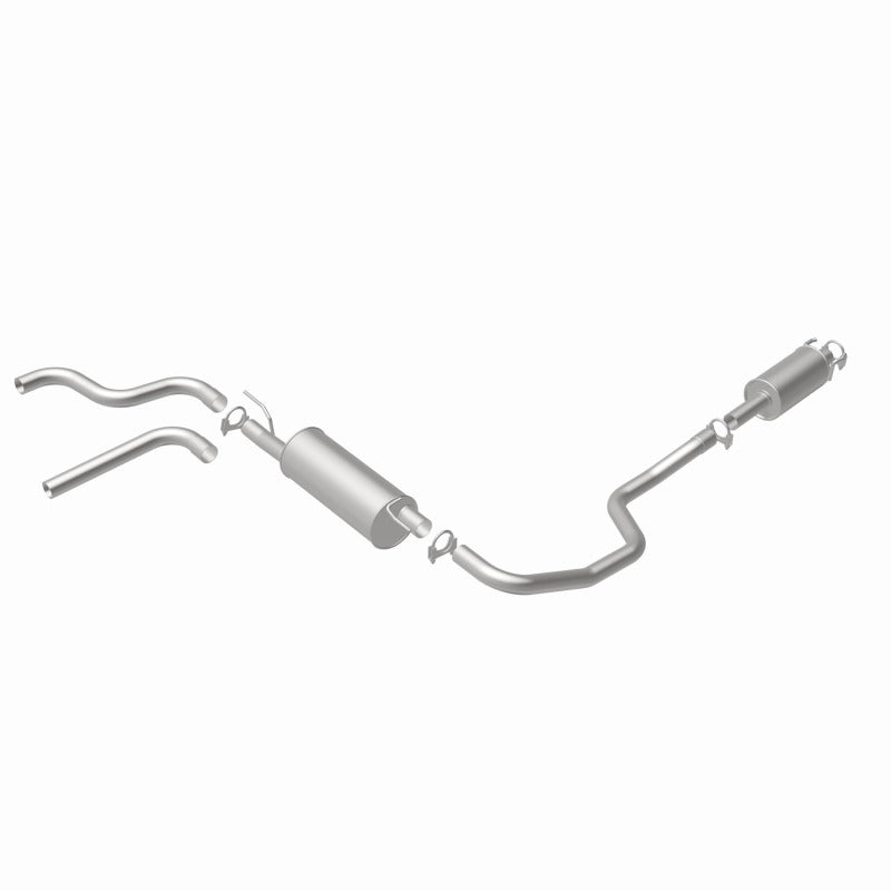 MagnaFlow BRE Exhaust Kit Complete Direct Fit Replacement for 1985–1993 Volvo 244 245 240 2.3L - OneFastShop