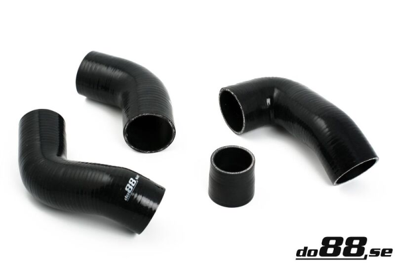 do88 Pressure Hose Kit - Volvo 740 / 940 Turbo 1992-1998 - Black