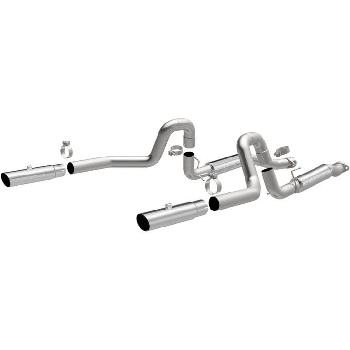 MagnaFlow Stainless Steel Cat-Back Performance Exhaust for 99-04 Ford Mustang Mach 1 V8 4.6L - OneFastShop
