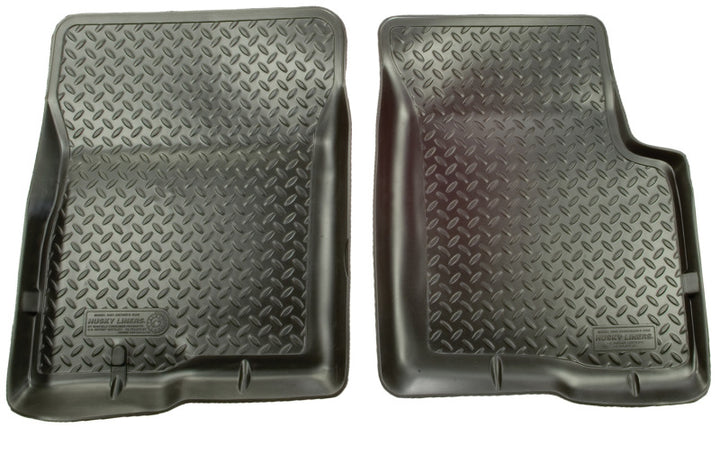 Husky Liners Classic Style Black Floor Liners for 98-04 Dodge Dakota Quad Cab - OneFastShop