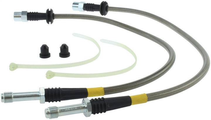 Stoptech Front Stainless Steel Brake Line Kit for 94-98 VW Golf - OneFastShop