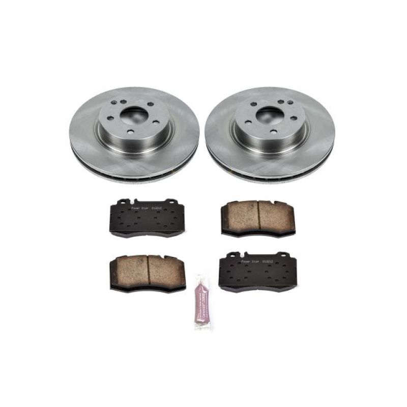 PowerStop Rear Autospecialty Brake Kit for 11-19 Nissan Leaf - OneFastShop