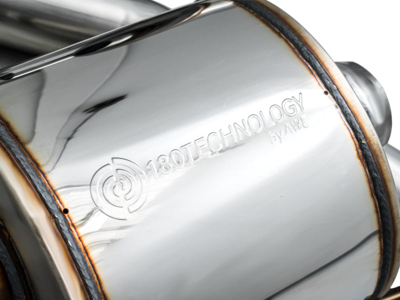AWE Touring Edition Cat-back Exhaust for Audi C8 A6/A7 3.0T - Turn Downs, 2019-2023