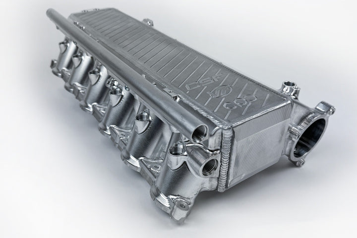 CSF Charge-Air-Cooler Manifold Machined Billet Aluminum for BMW Gen 1 B58 2016-2021 340i 440i 540i M240i X3 X4