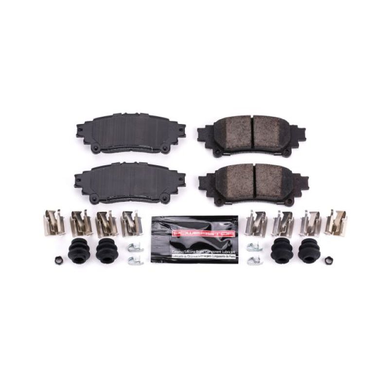PowerStop Z23 Evolution Sport Rear Brake Pads - Lexus RX350 / Toyota Highlander 2010-2020, image 2