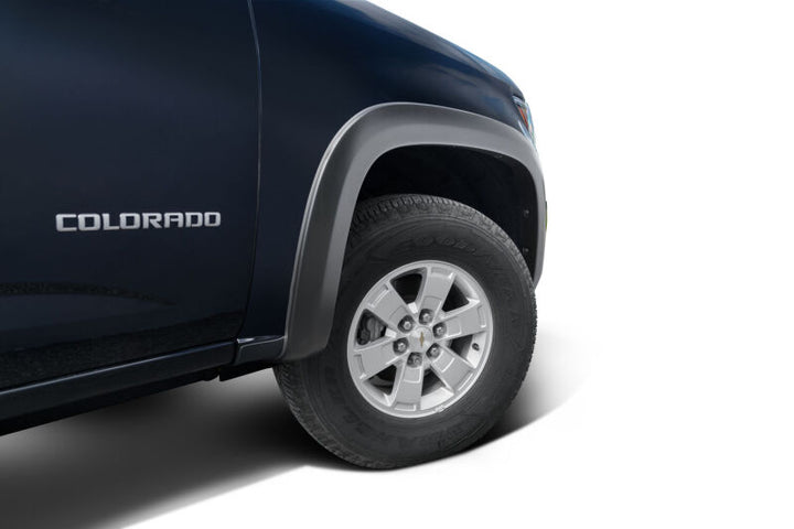 Husky Liners Fender Flares 4pc Black for 15-20 Chevrolet Colorado (Excl. ZR2) - OneFastShop