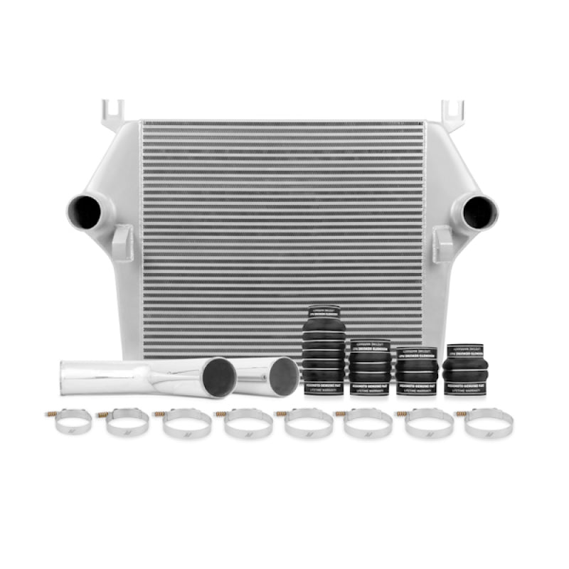 Mishimoto Intercooler Kit with Pipes (Silver) - Dodge 5.9L Cummins 2003-2007, image 2