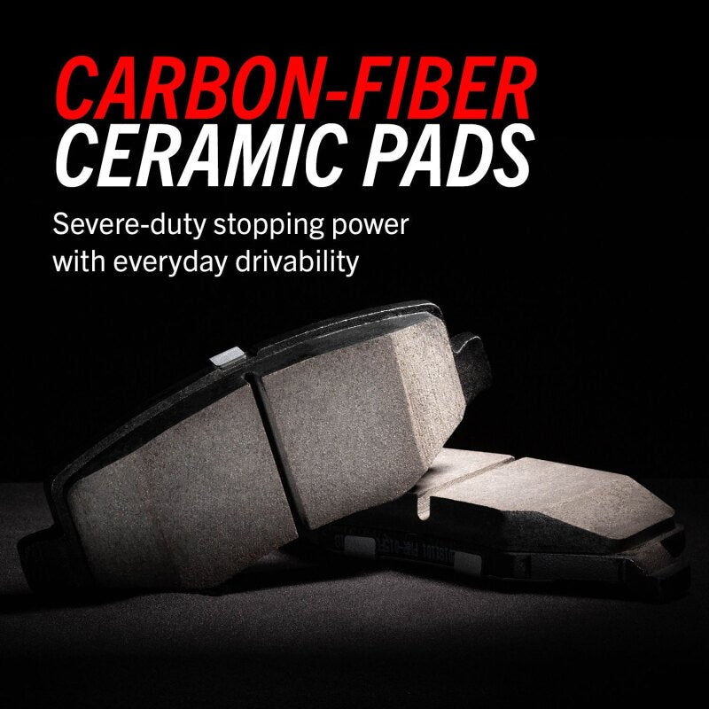 PowerStop Front Z23 Evolution Sport Ceramic Brake Pads with Hardware for 14-16 BMW 228i
