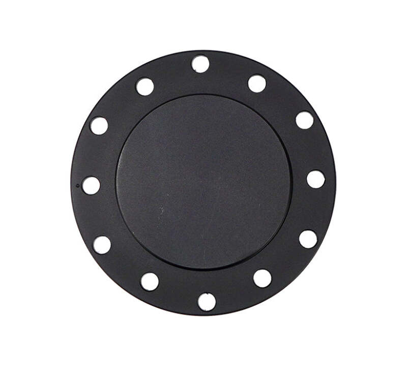 NRG Flush Horn Delete Plate - Universal 6x70/6x74 - Black