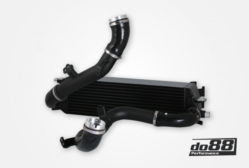 do88 BigPack Intercooler Kit - Volvo SPA Diesel 2016-2023 - Black Hoses