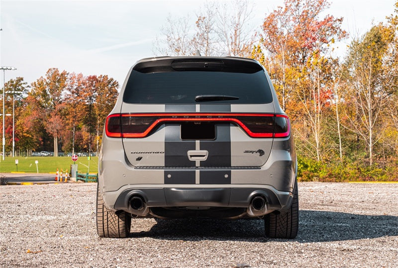 CORSA Performance Cat-Back Exhaust 2.75in Dual Rear Exit Xtreme 4.5in Black PVD Tips for 2021-2024 Dodge Durango SRT Hellcat