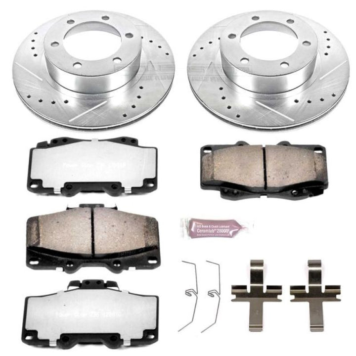 PowerStop Z36 Truck & Tow Brake Kit for 95-02 Toyota 4Runner - OneFastShop