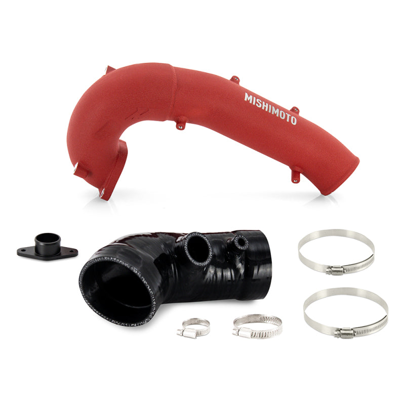Mishimoto Red Turbo Inlet Pipe Upgrade Kit - Honda Civic Type R (FK8) 2017-2021