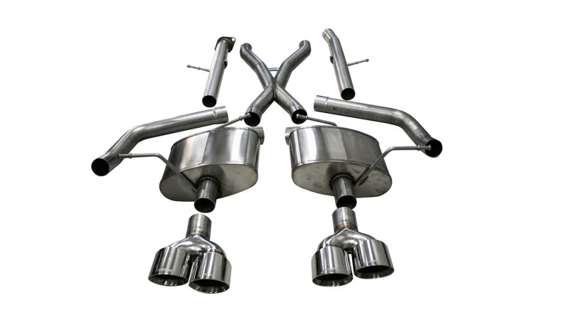 Corsa Performance Xtreme Cat-Back Exhaust System for Jeep Grand Cherokee Trackhawk 6.2L (18-21)