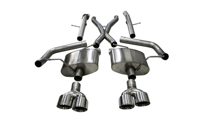 Corsa Performance Xtreme Cat-Back Exhaust System for Jeep Grand Cherokee Trackhawk 6.2L (18-21)