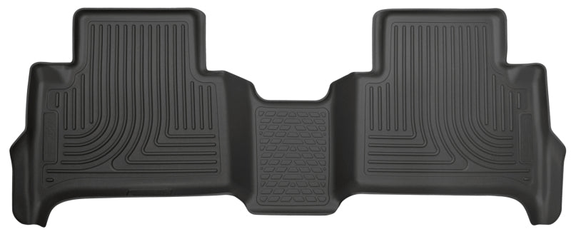 Husky Liners WeatherBeater Black 2nd Seat Floor Liners for 15 Chevrolet Colorado Crew Cab - OneFastShop