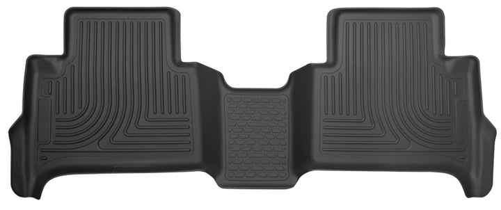 Husky Liners WeatherBeater Black 2nd Seat Floor Liners for 15 Chevrolet Colorado Crew Cab - OneFastShop
