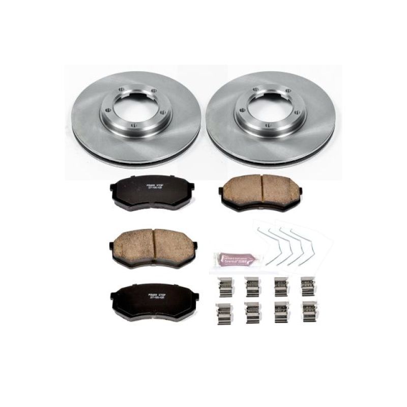 PowerStop Autospecialty OE Front Brake Kit - Toyota Tacoma 1995-2004