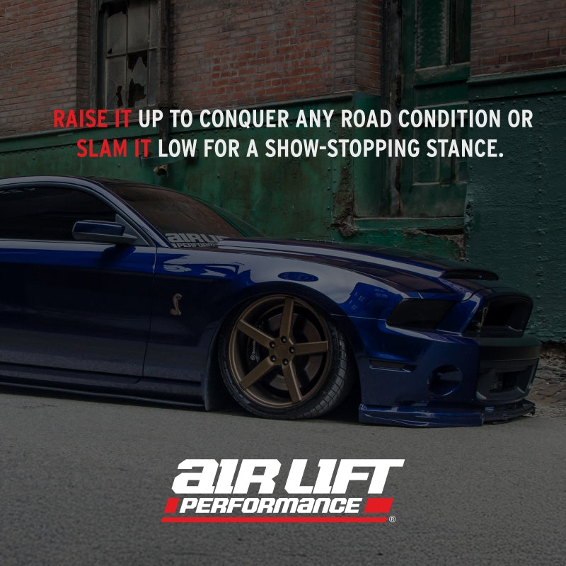 Air Lift Performance 2005-2014 Ford Mustang (S197) Front Kit