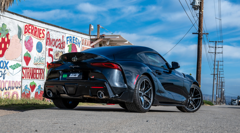 Borla 20-25 Toyota GR Supra ATAK Cat-Back Exhaust System with Chrome Tips