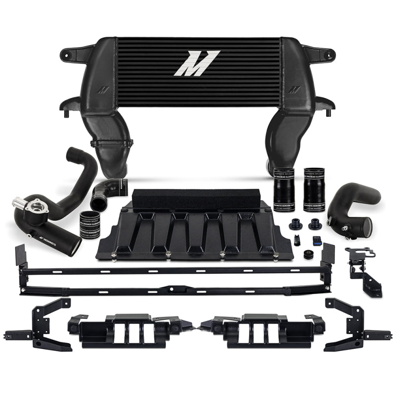 High Mount Intercooler Kit Bronco 2021 Up 2.3L Black Pipes - OneFastShop