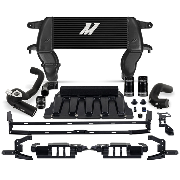 High Mount Intercooler Kit Bronco 2021 Up 2.3L Black Pipes - OneFastShop