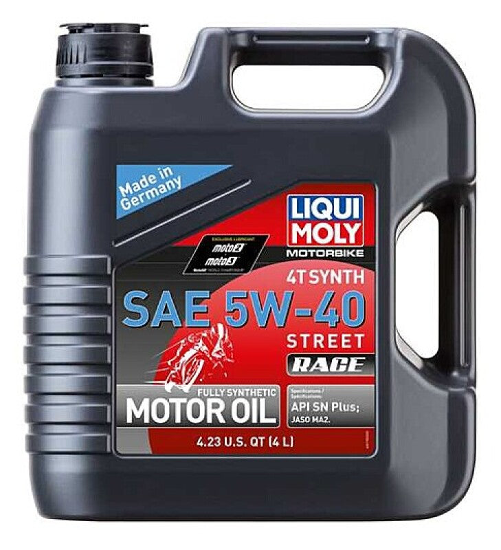 LIQUI MOLY 4 L Motorbike 4T Synth 5W40 Street Race