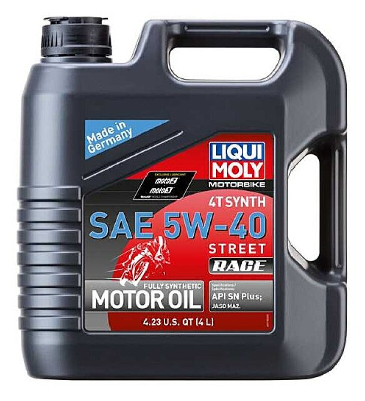 LIQUI MOLY 4 L Motorbike 4T Synth 5W40 Street Race