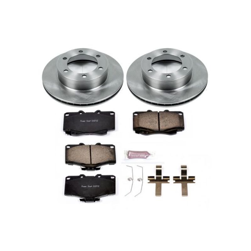 PowerStop Front Z17 Evolution Plus Ceramic Brake Kit for 95-02 Toyota 4Runner