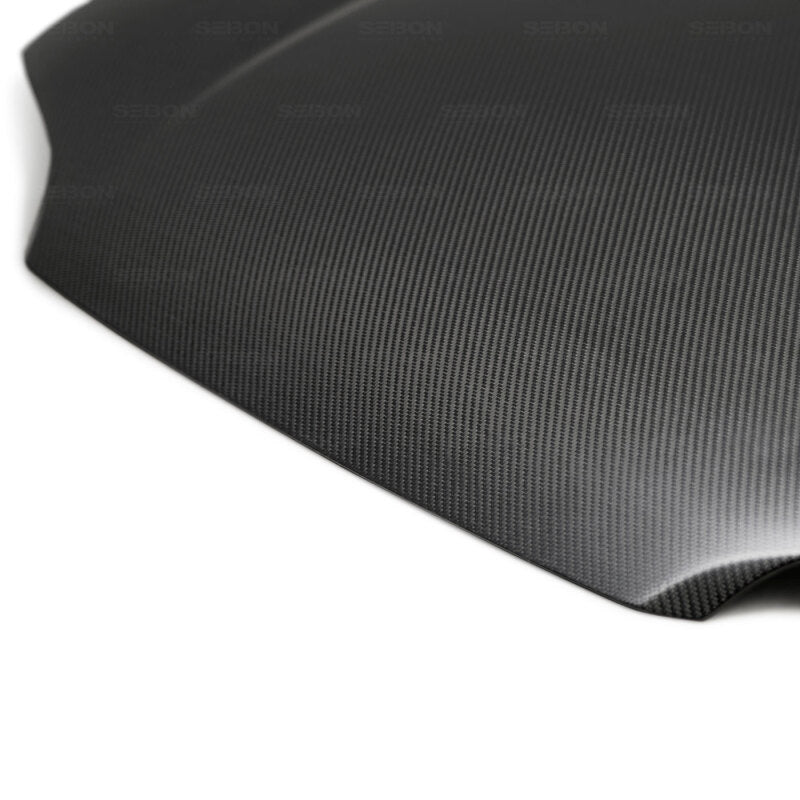 Seibon OEM-Style Dry Carbon Fiber Hood for 1992-1995 Honda Civic Coupe