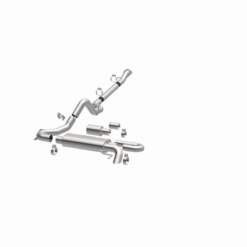 MagnaFlow 2021 Ford Bronco Overland Series Cat-Back Exhaust - Enhanced Off-Road Performance