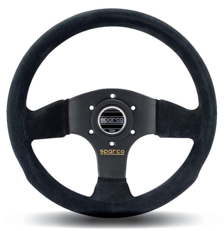 Sparco 300 Steering Wheel Suede Black Sparco 300 (300) - OneFastShop