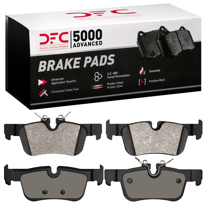 DFC 14-25 BMW 220i (Mexico) Rear 5000 Advanced Low Metallic Brake Pads