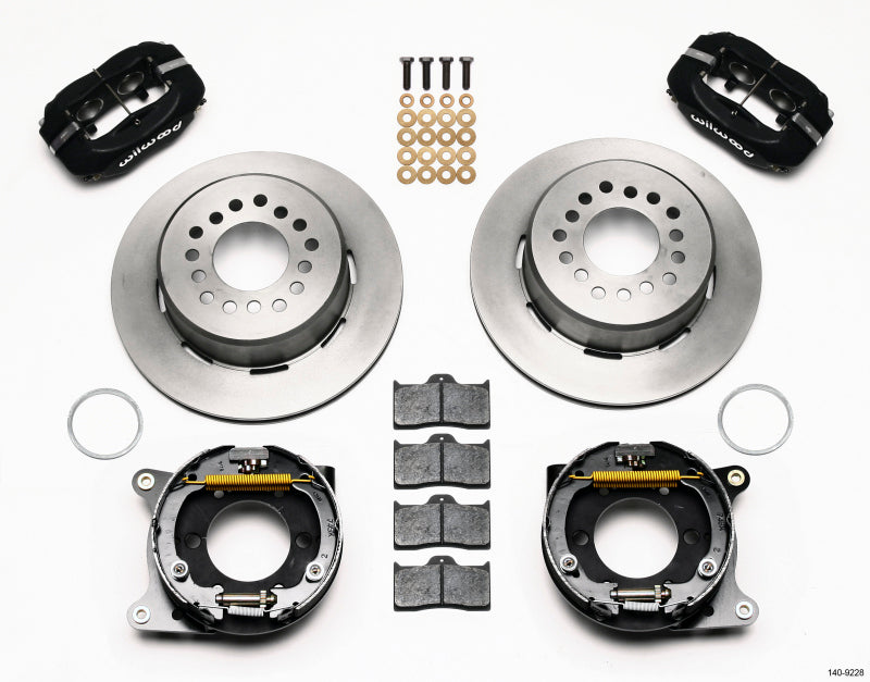 Wilwood Forged Dynalite P/S Park Brake Kit 2005-2014 Mustang Performance Disc Brakes for Ford Mustang Models - OneFastShop