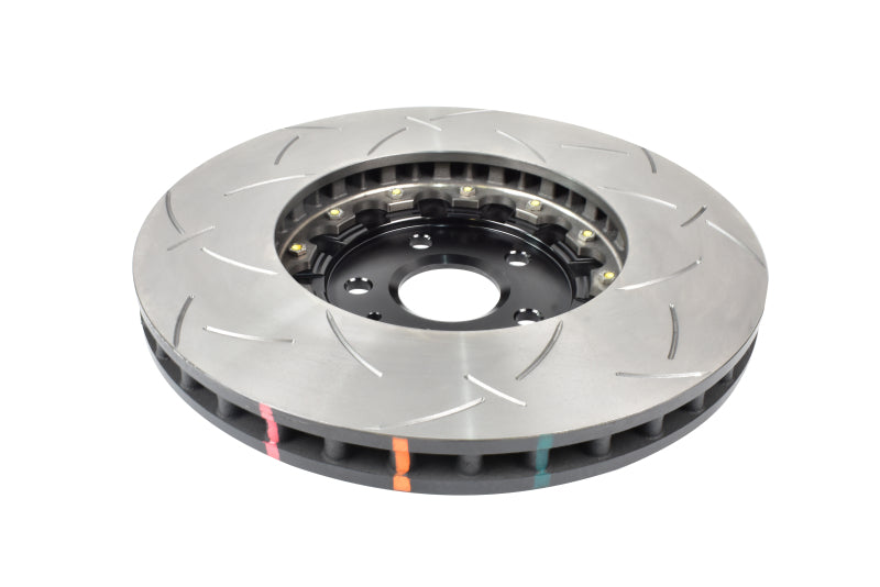 DBA 5000 Series T3 Slotted KP Brake Front Rotor - Black Hat - Chevrolet Camaro ZL1 2018-2022 (NAS Nuts), image 2
