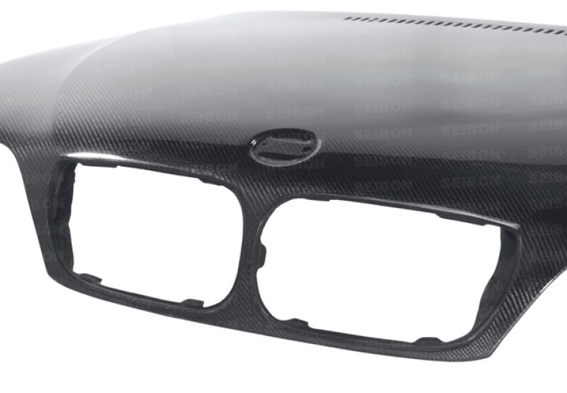Seibon OEM-Style Carbon Fiber Hood for 02-05 BMW 3 Series E46 4dr (Models 7/02-7/06)