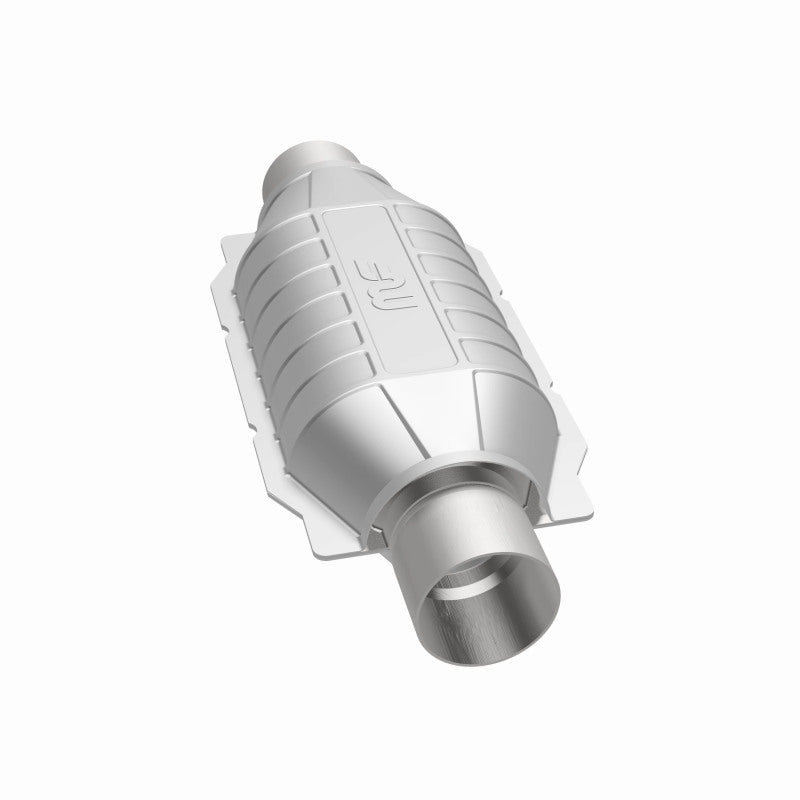 Magnaflow Conv Universal 2.25in Inlet Outlet Center Center Oval for Dodge Ramcharger Bronco F150 F250 F350 - OneFastShop