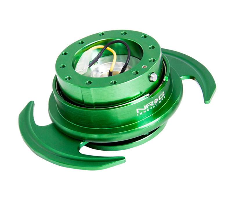 NRG Gen 3.0 Quick Release - Green Body, Green Ring with Handles