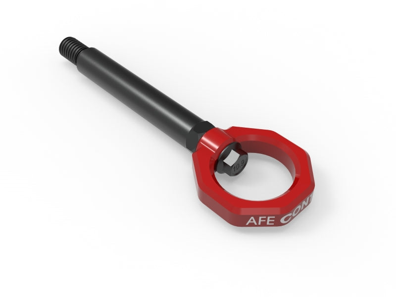 aFe 2023–2025 CONTROL Front / Rear Tow Hook for BMW M2 (G87) – Red - OneFastShop