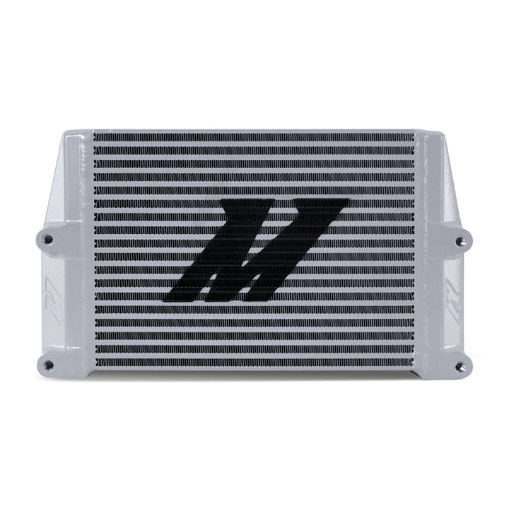 Heavy Duty Oil Cooler 10in Same Side Outlets Silver - OneFastShop
