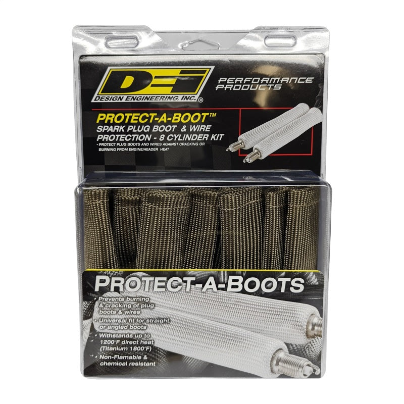 DEI Protect-A-Boot - 6in - 8-pack - Titanium.