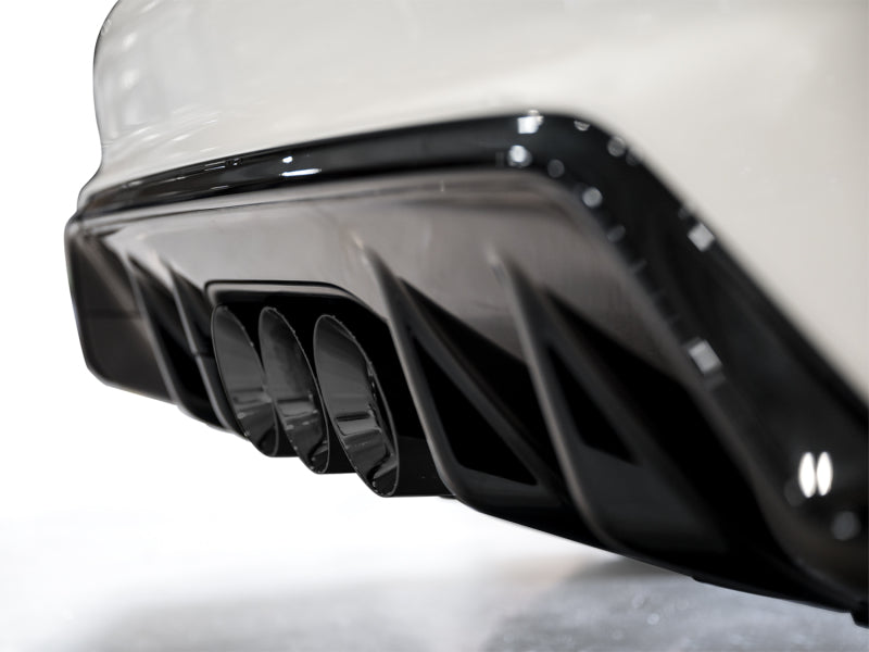 AWE Tuning Touring Edition Exhaust with Triple Diamond Black Tips for 2023 Honda Civic Type R