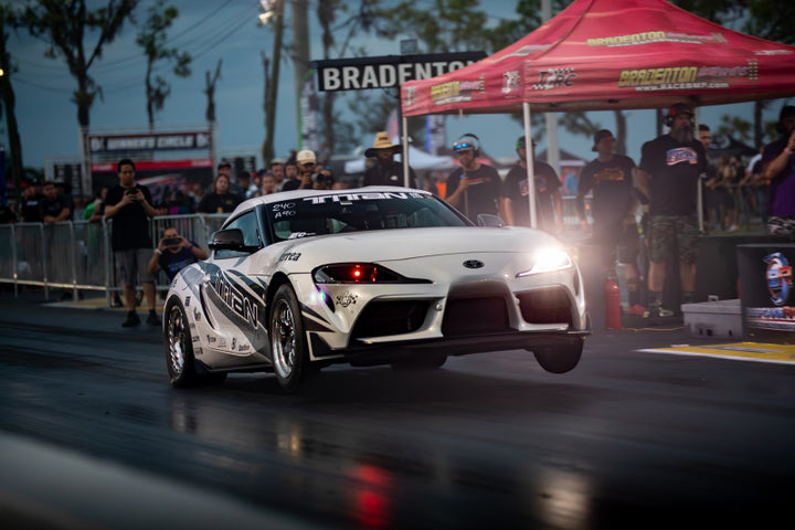 CSF Gen 2 B58 Race X Charge-Air-Cooler Manifold Thermal Black Finish for 2020-2024 BMW and Toyota GR Supra Models