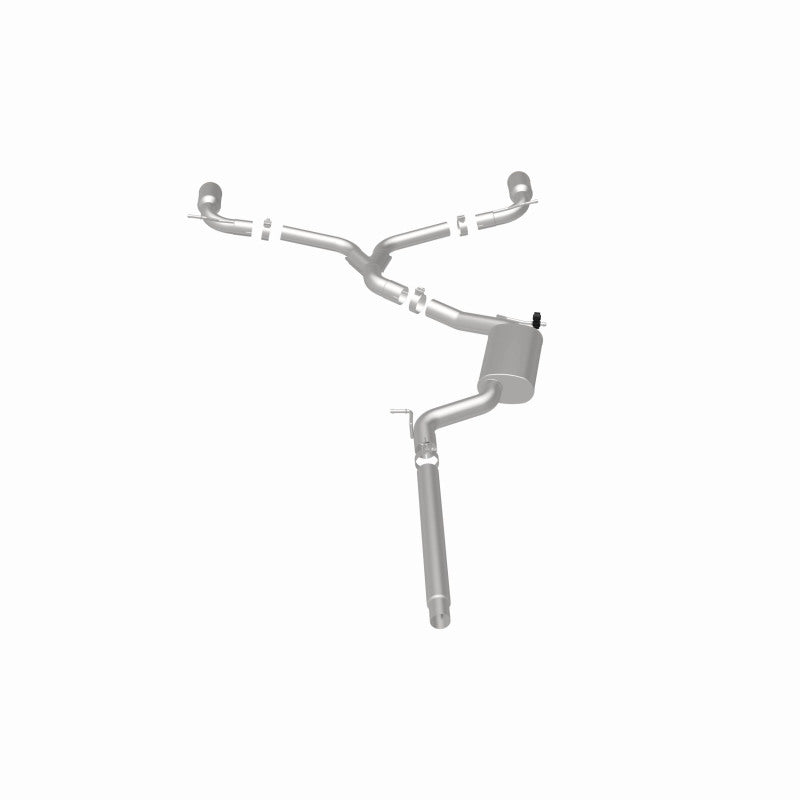 MagnaFlow SYS C/B Dual Split Rear Exit 4in Tips - Easy Install