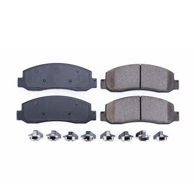 PowerStop Z17 Evolution Plus Ceramic Front Brake Pads - Ford F-250 / F-350 Super Duty 2005-2011