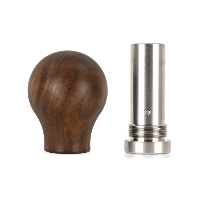 Mishimoto Round Steel Core Wood Shift Knob Walnut Walnut