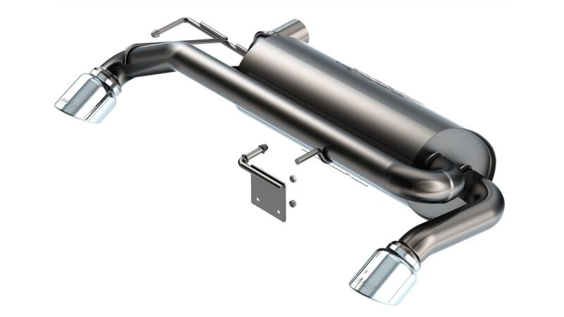 Borla ATAK Axle Back Exhaust - 2.7L V6 4WD - Bright Chrome Tips - Ford Bronco 21-22 - OneFastShop