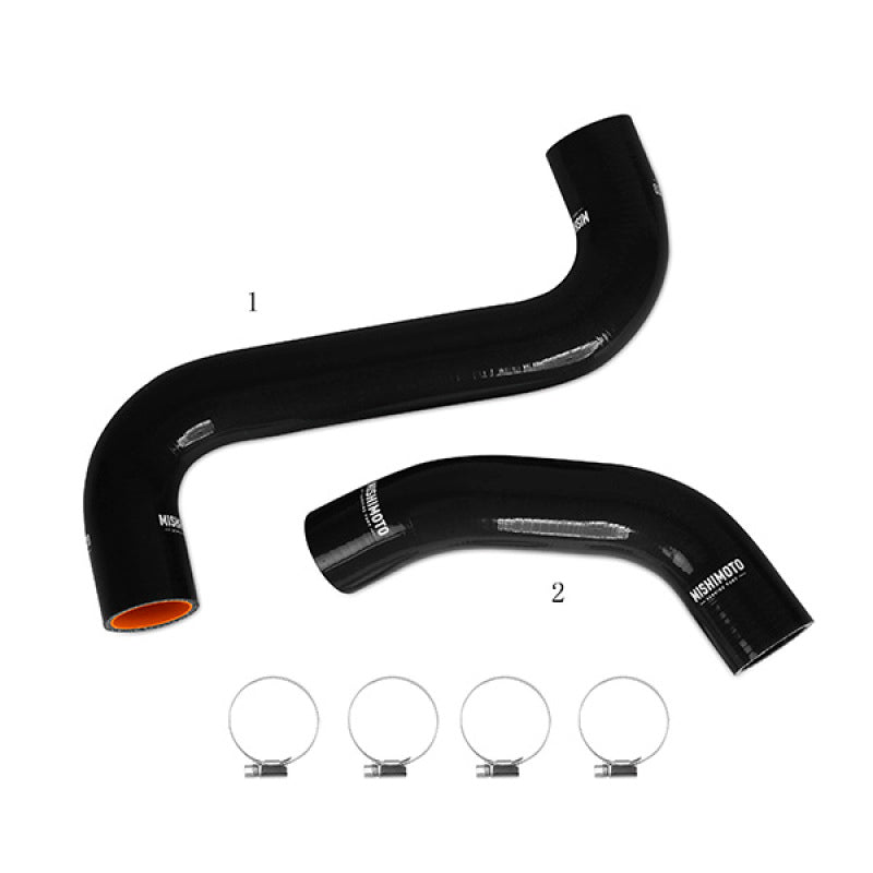 Mishimoto Silicone Radiator Hose Kit Black - Subaru WRX / WRX STI 2002-2007