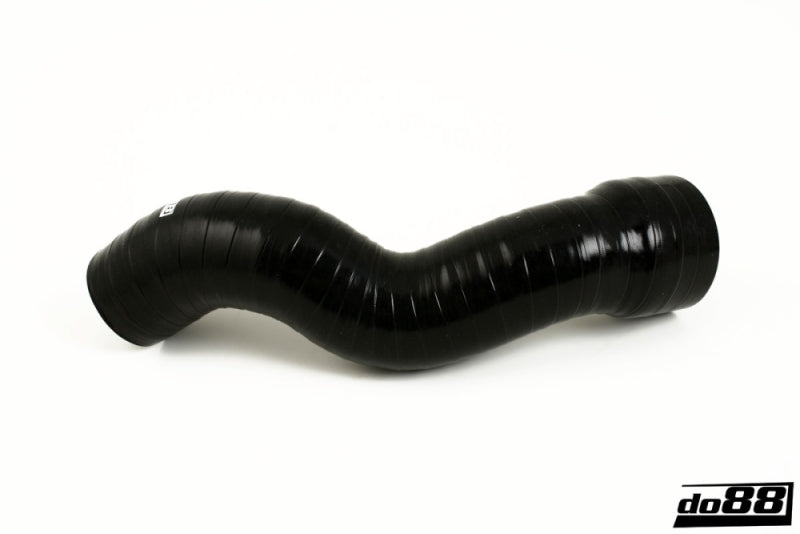 do88 Silicone Intercooler Outlet Hose - Volvo D5 2.4D 2001-2005 - Black