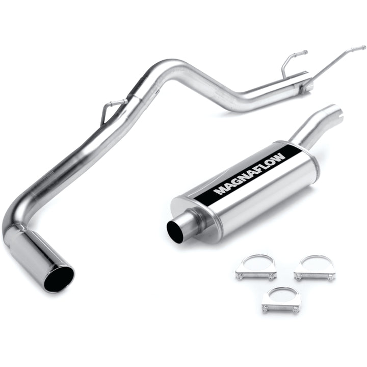 Magnaflow Street Series Cat Back Exhaust System 3 Inch Mandrel Bent Pipe For 2004 2005 Dodge Ram 1500 57L Hemi - OneFastShop